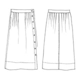Tessuti Madden Skirt Pattern Uk 6 18 Sketch