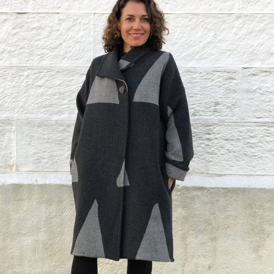 Tessuti Soho Coat Sewing Pattern Uk Xxs Xl 1