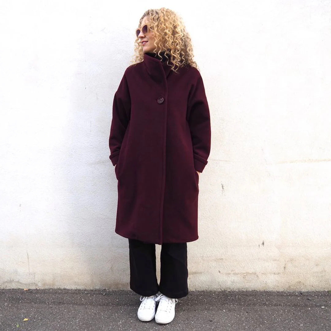 Tessuti Soho Coat Sewing Pattern Uk Xxs Xl 7