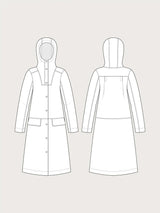 The Assembly Line Hoodie Parka Sketch