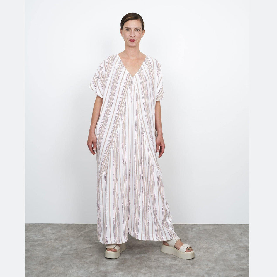 The Assembly Line Minimalist Kaftan Dress Pattern 1
