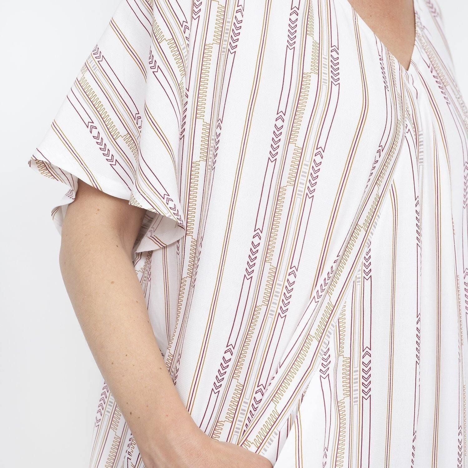 The Assembly Line Minimalist Kaftan Dress Pattern 2