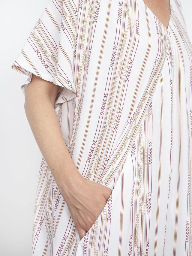 The Assembly Line Minimalist Kaftan Dress Pattern 2