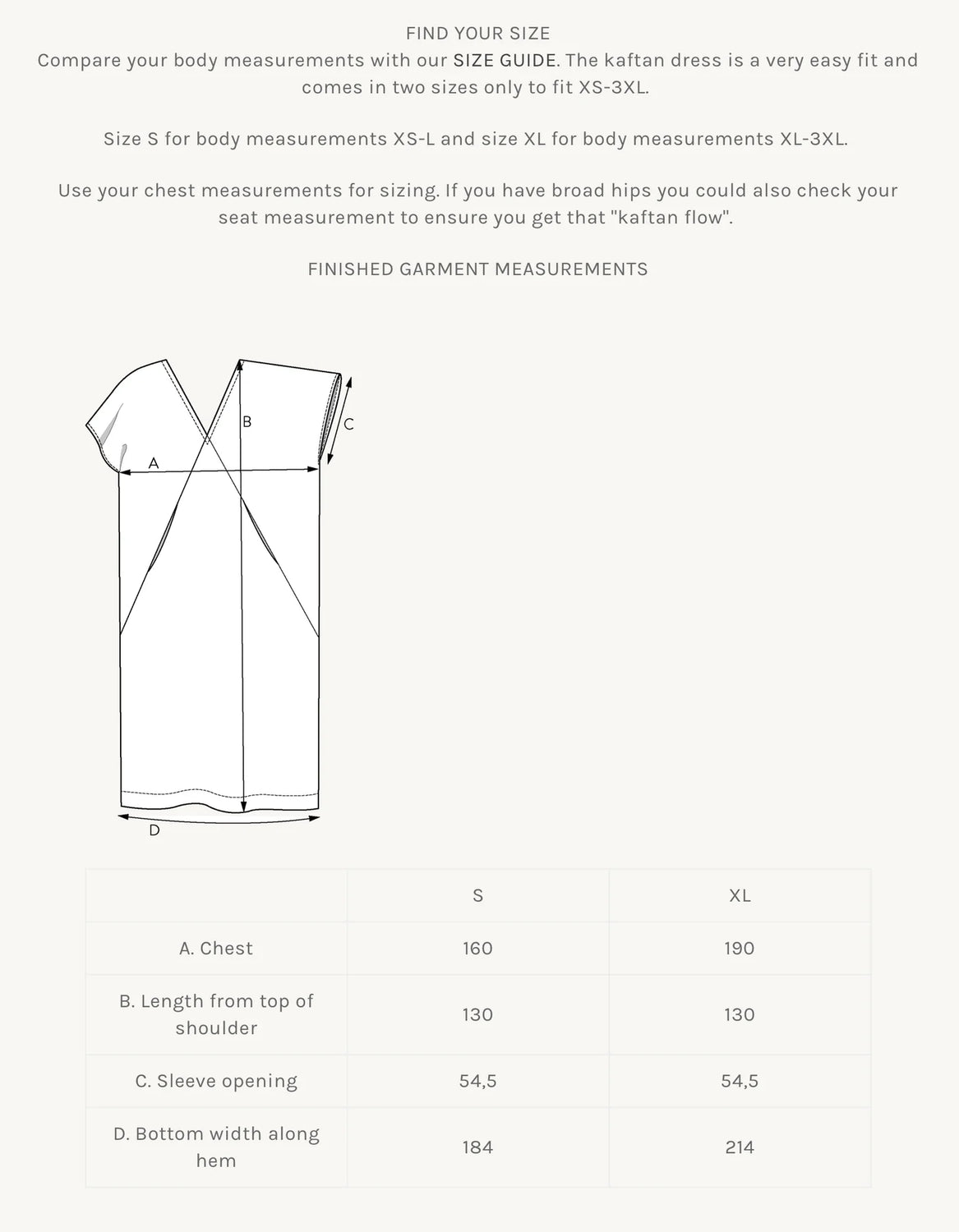 The Assembly Line Minimalist Kaftan Dress Pattern Size