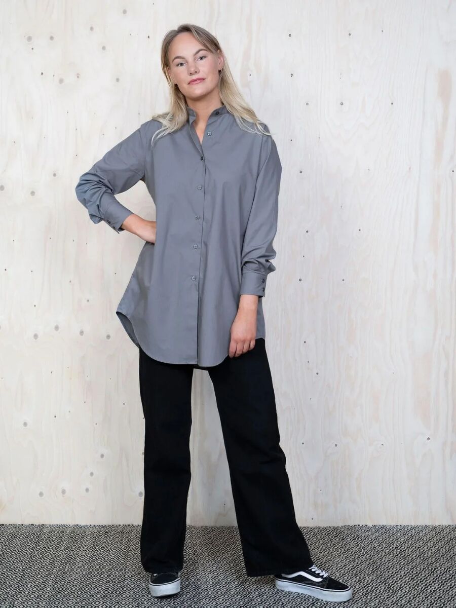 The Assembly Line Oversized Shirt Pattern 2