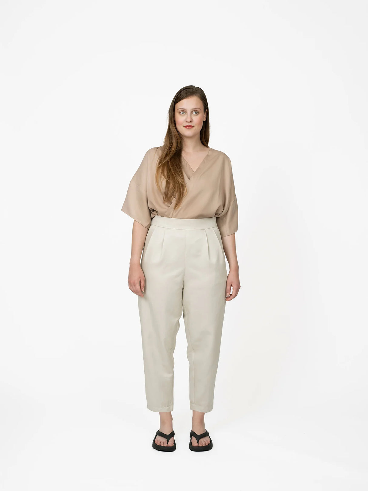 The Assembly Line Pleated Trousers Pattern 10