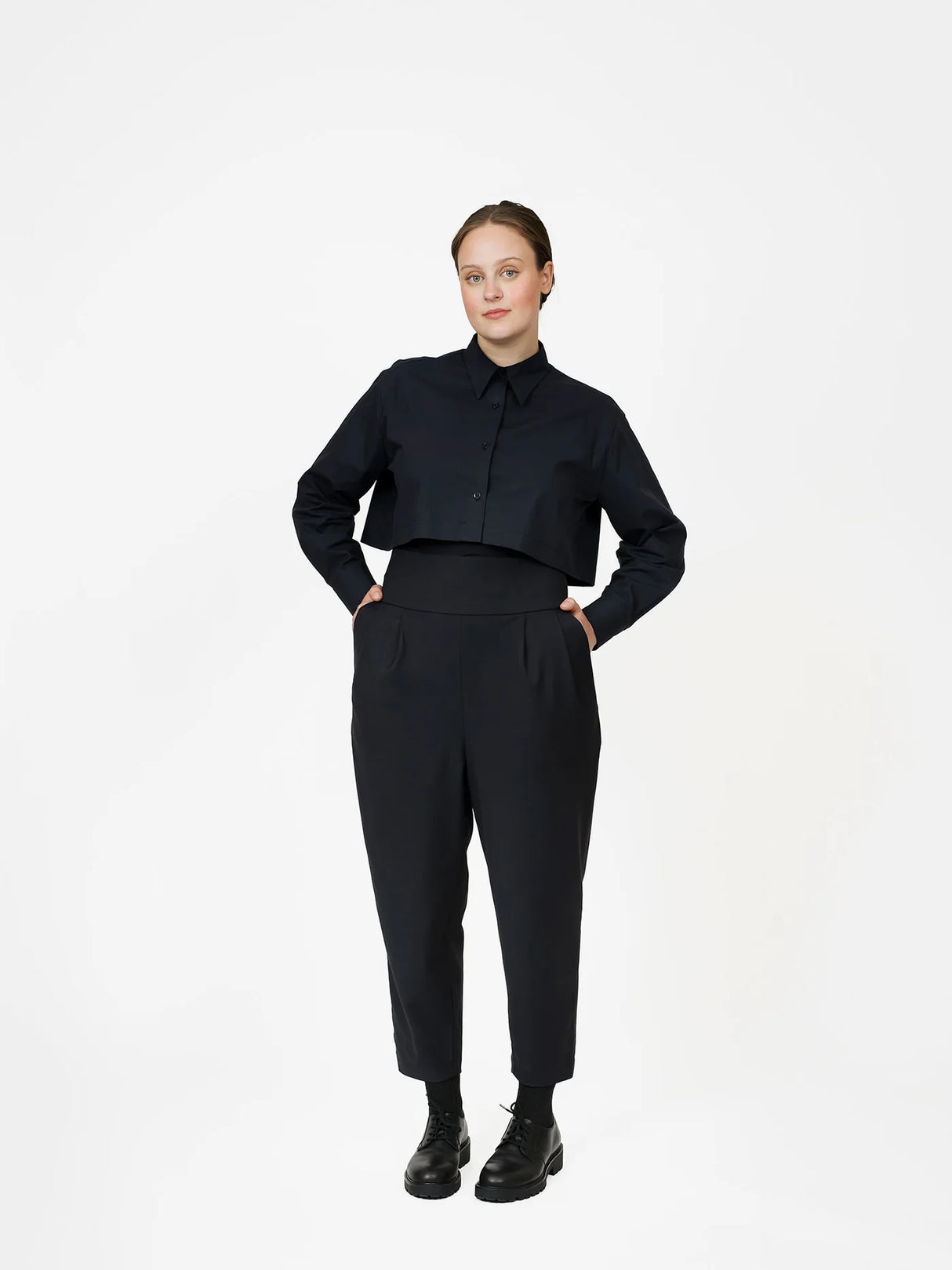 The Assembly Line Pleated Trousers Pattern 5