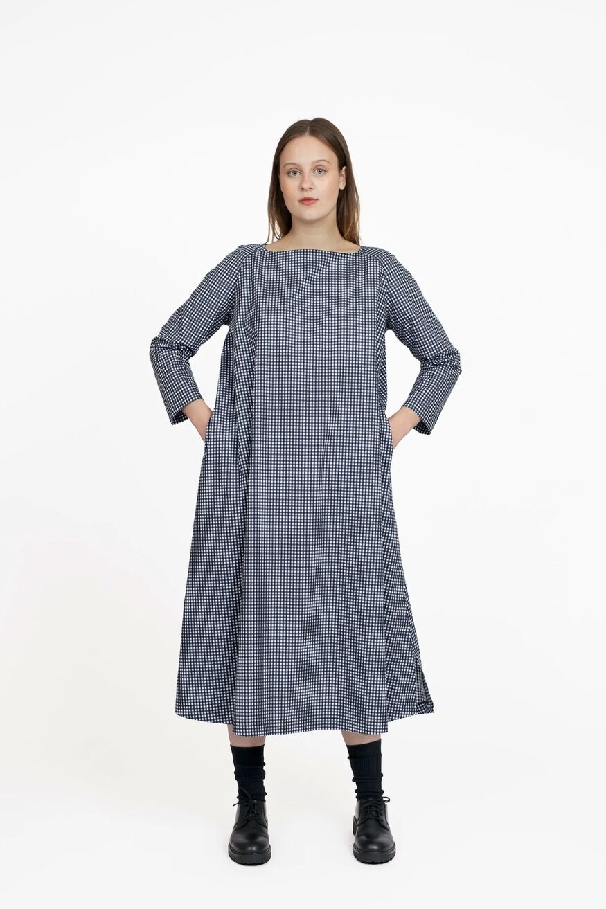 The Assembly Line Square Neck Dress Pattern 2
