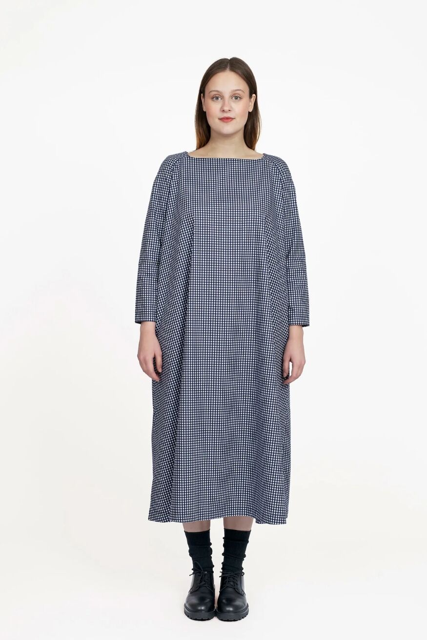 The Assembly Line Square Neck Dress Pattern 3