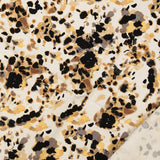 The big stretch brown abstract viscose polyamide elastane dress fabric fold