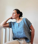 The Remy Raglan Top Pattern By Sew House Model 4