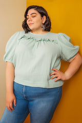 The Sagebrush Top By Friday Pattern Company Model 2