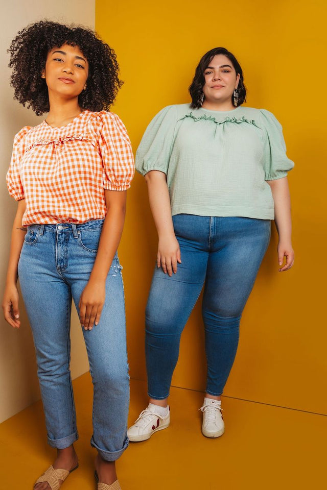 The Sagebrush Top By Friday Pattern Company Models