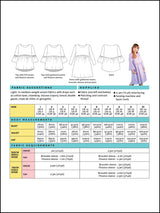Tilly And The Buttons Indigo Top And Dress Pattern Back