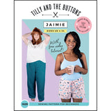 Tilly And The Buttons Jaimie Pyjama Bottoms And Shorts Pattern Cover 2