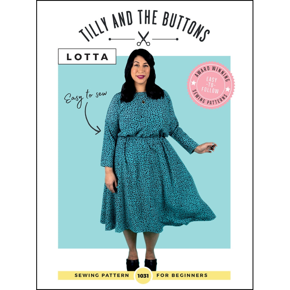 Tilly And The Buttons Lotta Dress Pattern Cover