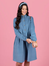 Tilly And The Buttons Lyra Shirt Dress Pattern 9