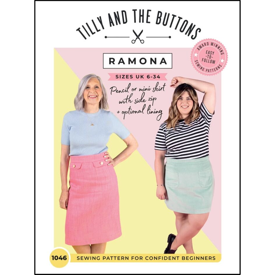 Tilly And The Buttons Ramona Skirt Pattern Cover