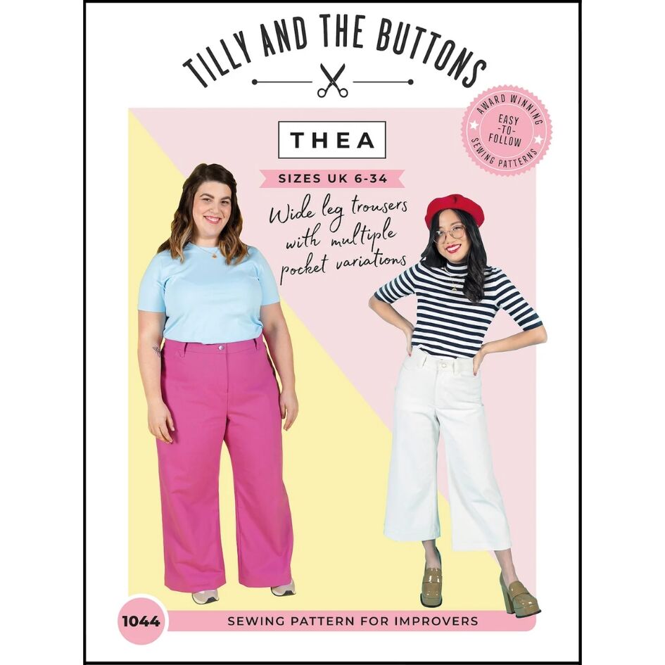 Tilly And The Buttons Thea Trousers Pattern Cover