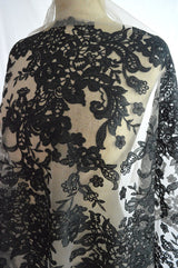 To Party Floral Black Lace Mcu