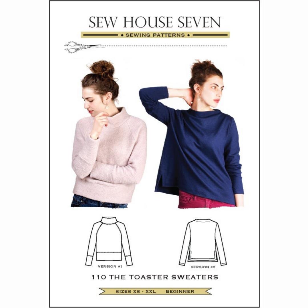 Toaster Sweaters 1 And 2 Pattern By Sew House Seven Shsp110 Cover