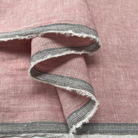 Remnant - Traditional Linen - Old Pink (0.9m)