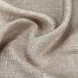 Traditional Linen Sand Beige Rami Woven Dress Fabric