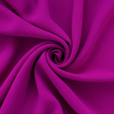 Triple Crepe Fuschia Polyester Triple Crepe Vibrant Fuschia Dress Fabric Cud