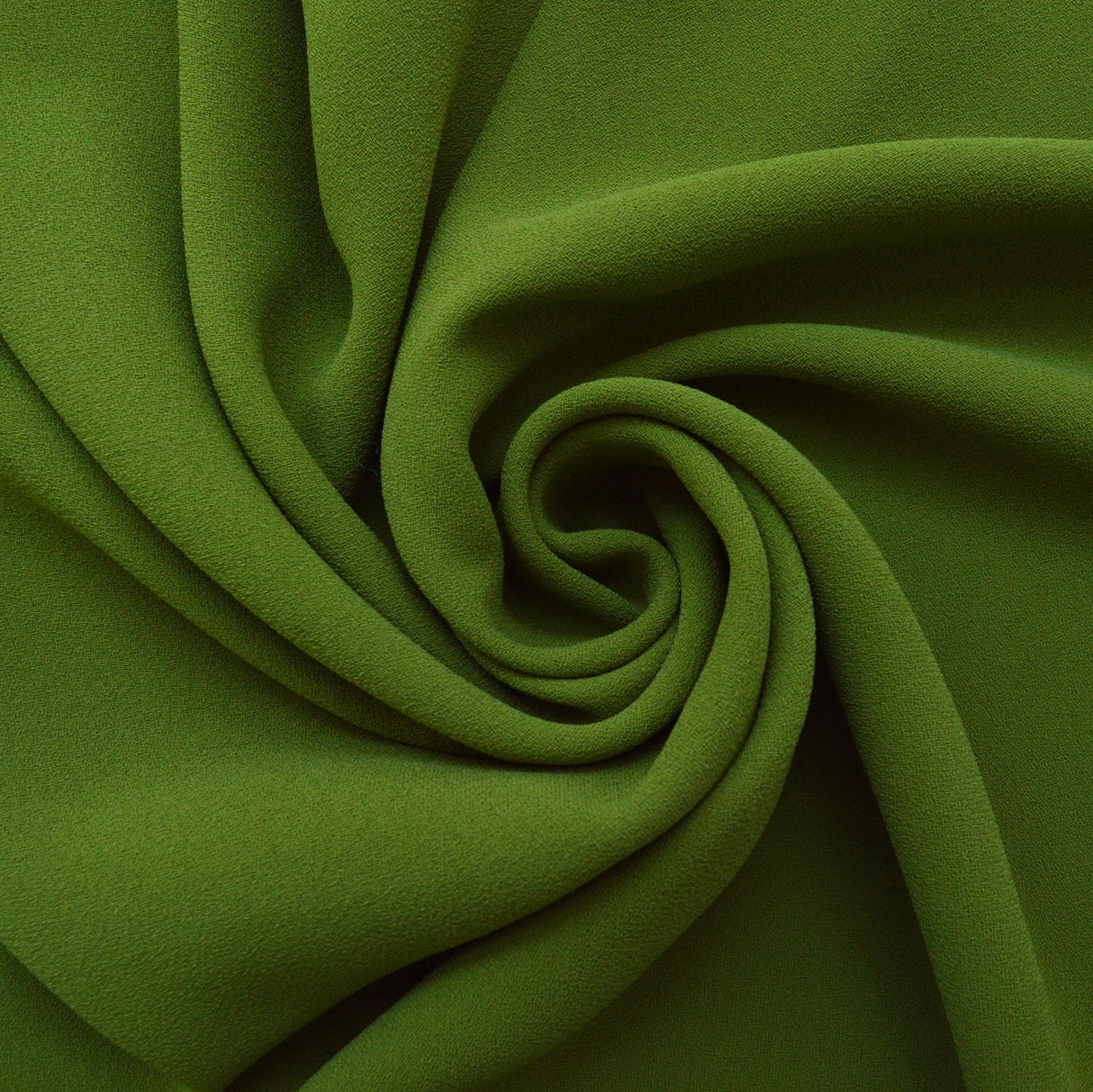 Triple Crepe Lime Polyester Crepe Dress Fabric Cud