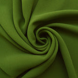 Triple Crepe Lime Polyester Crepe Dress Fabric Cud