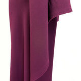 Triple Crepe Dressmaking Fabric Wine Hang