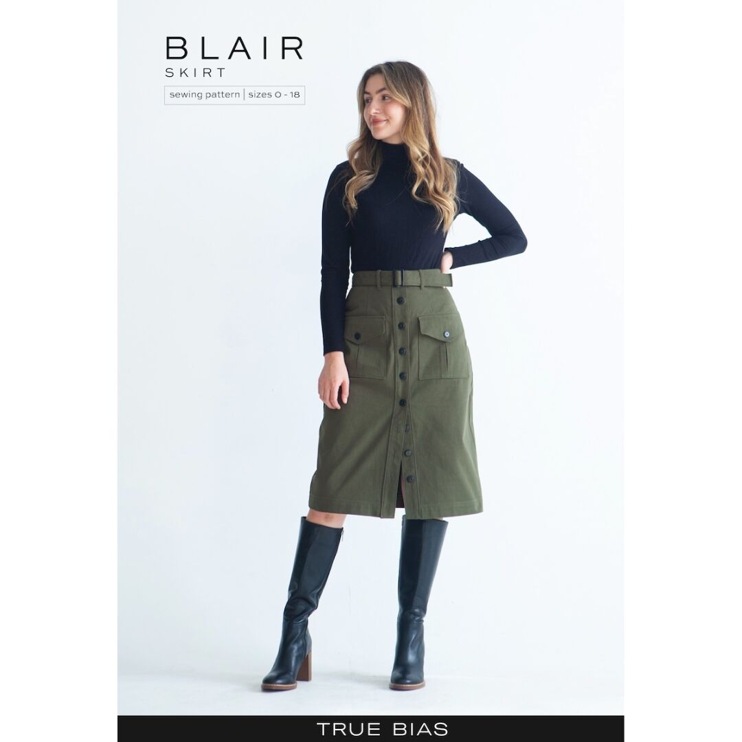 True Bias Blair Skirt Sewing Pattern Cover