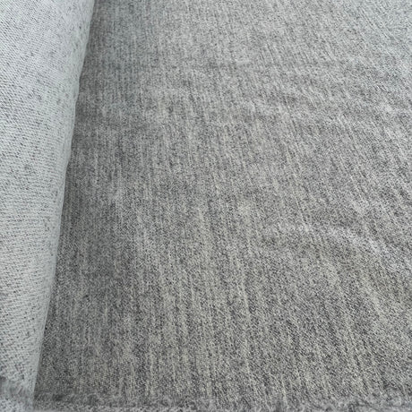 Two Suits Grey Marl Wool Suiting Fabric Roll