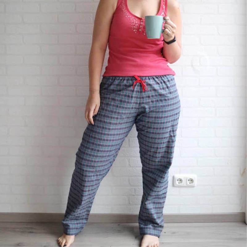 Unisex Pyjama Pants Pattern Wardrobe By Me 3