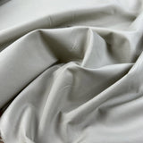 Unturned Poplin Stone Plain Woven Cotton Fabric