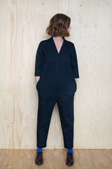V Neck Jumpsuit Pattern The Assembly Line 2