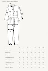 V Neck Jumpsuit Pattern The Assembly Line Finished