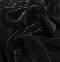 Roxy Stretch Velvet - Black
