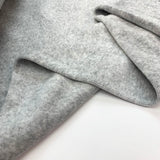 Velour Cotton Poly Fabric Serena Grey Marble Fold