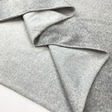 Velour Cotton Poly Fabric Serena Grey Marble Reverse Fold