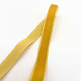 Velvet Ribbon Trim Djion Fold