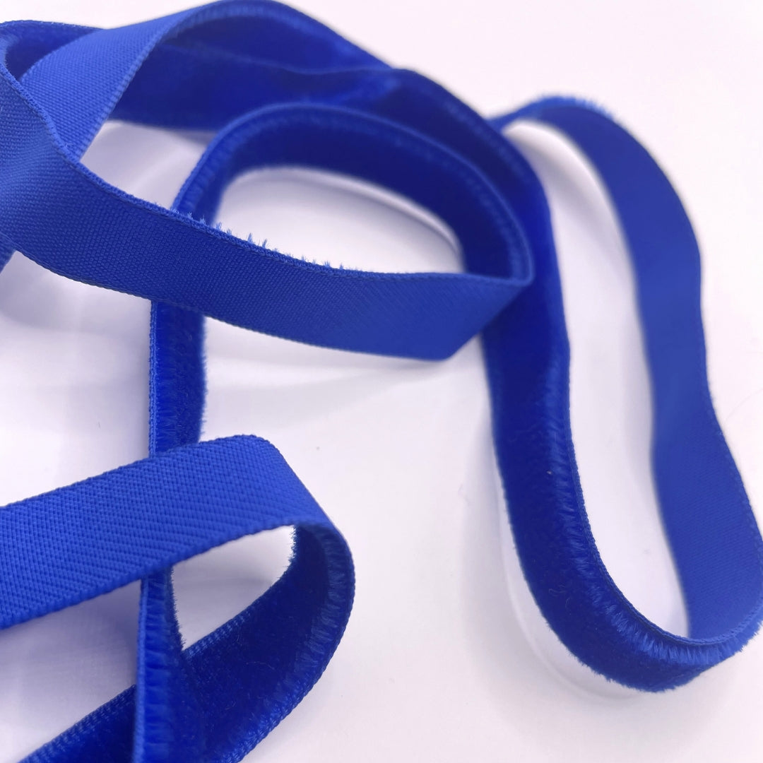 Velvet Ribbon Trim Royal