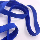 Velvet Ribbon Trim Royal