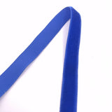 Velvet Ribbon Trim Royal Fold