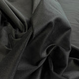 Velveteen black velvet cotton dressmaking fabric cu