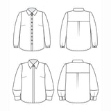 Vernon Shirt 12 32 Size Pattern By Cashmerette Pp2105 7