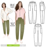 Victor Woven Jean Pattern Style Arc Cover
