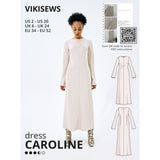 Vikisews Caroline Dress Sewing Pattern Cover