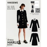 Vikisews Harley Dress Sewing Pattern Cover