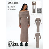 Vikisews hazel dress pattern cover